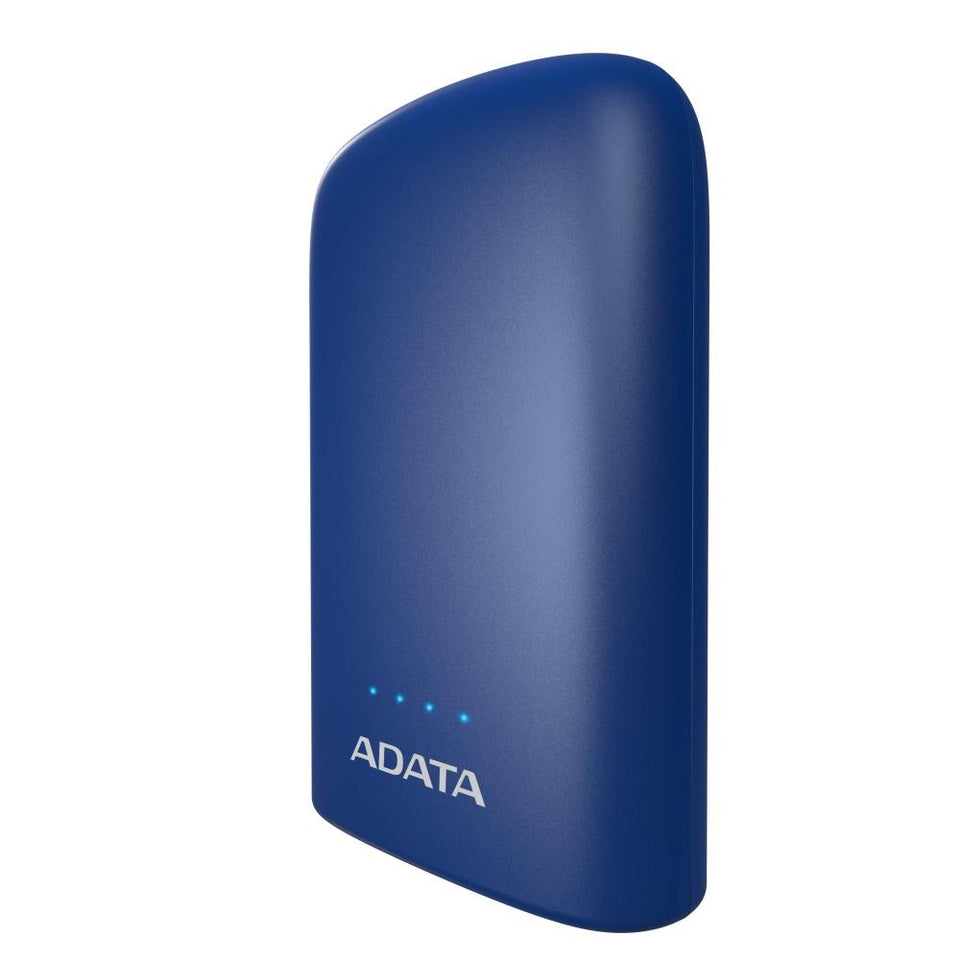 Cargador Portátil Adata Power Bank P10050V, 10.050mAh, Azul Oscuro