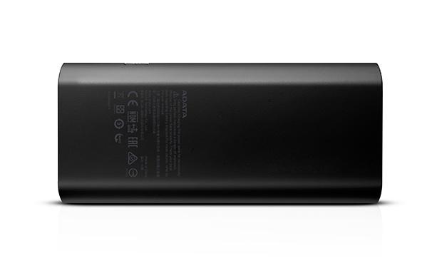 Cargador Portátil Adata PowerBank P12500D, 12.500mAh, Negro
