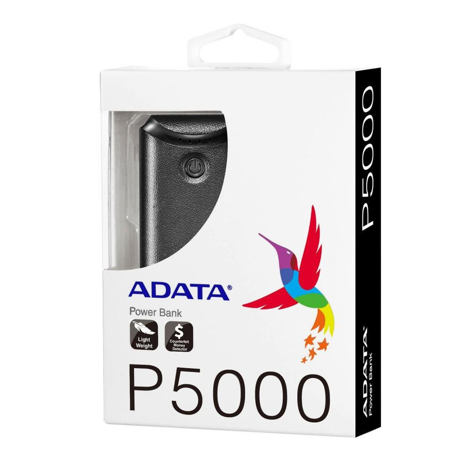 Cargador Portátil Adata Power Bank P5000, 5000mAh, Azul Oscuro