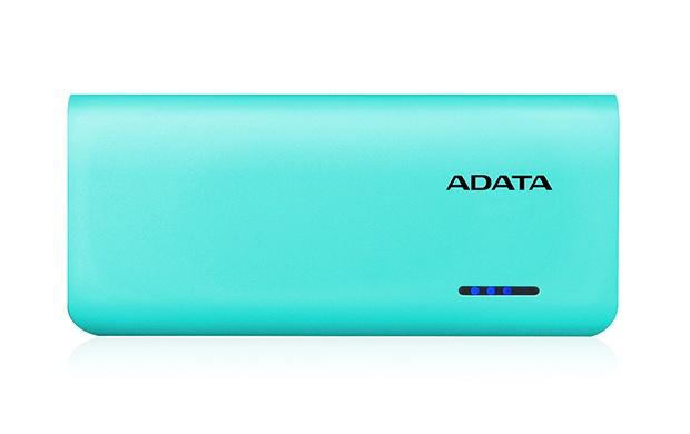 Cargador Portátil Adata PowerBank PT100, 10.000mAh, Azul/Rosa