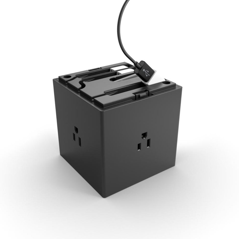 Belkin Cargador Multicontactos BOOSTCHARGE, 4 Contactos, 4x USB, Negro