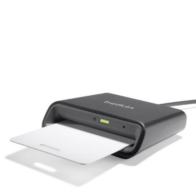 Belkin Lector de Tarjetas Inteligente F1DN005U, USB 2.0, Negro