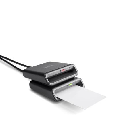 Belkin Lector de Tarjetas Inteligente F1DN005U, USB 2.0, Negro