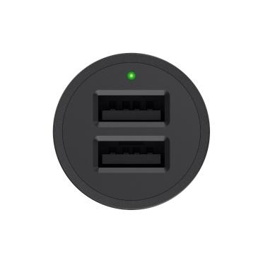 Belkin Cargador para Auto BOOSTUP, 2.4A, 2x USB 2.0, Negro