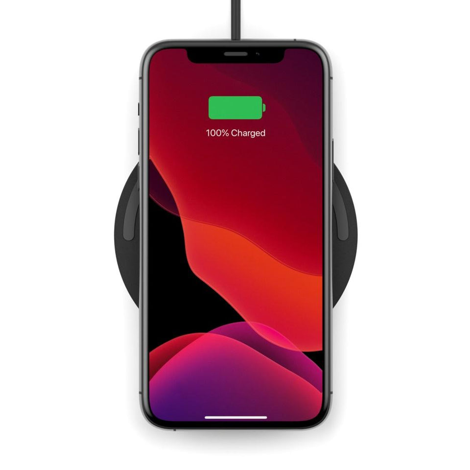 Belkin Cargador Inalámbrico para iPhone WIA001TTBK, 10V, Negro