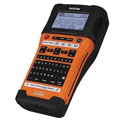 Brother Rotulador P-touch PT-E550W, Transferencia Térmica, 180 x 360 DPI, Negro/Naranja