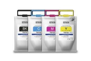Bolsa de Tinta Epson T973 DURABrite Pro Amarillo, 22.000 Páginas