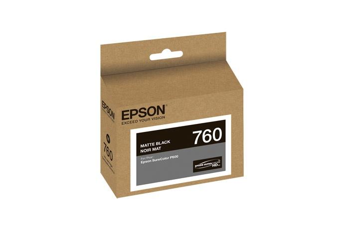 Cartucho Epson T760 Negro Mate 25.9ml