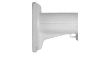 Hikvision Brazo Corto para Pared, Blanco, para Cámaras Domo