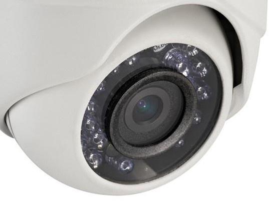 Hikvision Cámara CCTV Domo IR para Interiores/Exteriores DS-2CE56C0T-IRMF, Alámbrico, 1280x720 Pixeles, Día/Noche