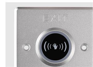 Hikvision Botón de Salida DS-K7P03, Alámbrico, Acero Inoxidable