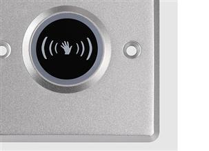 Hikvision Botón de Salida DS-K7P03, Alámbrico, Acero Inoxidable