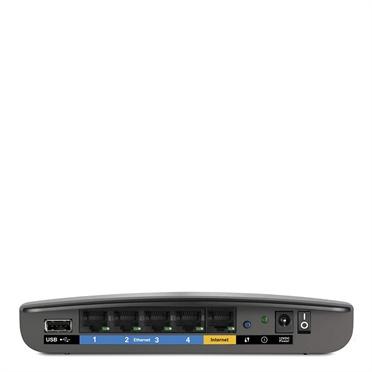 Router Linksys Fast Ethernet E2500 de Doble Banda N600, Inalámbrico, 300 Mbit/s, 4x RJ-45, 2.4/5GHz, 4 Antenas
