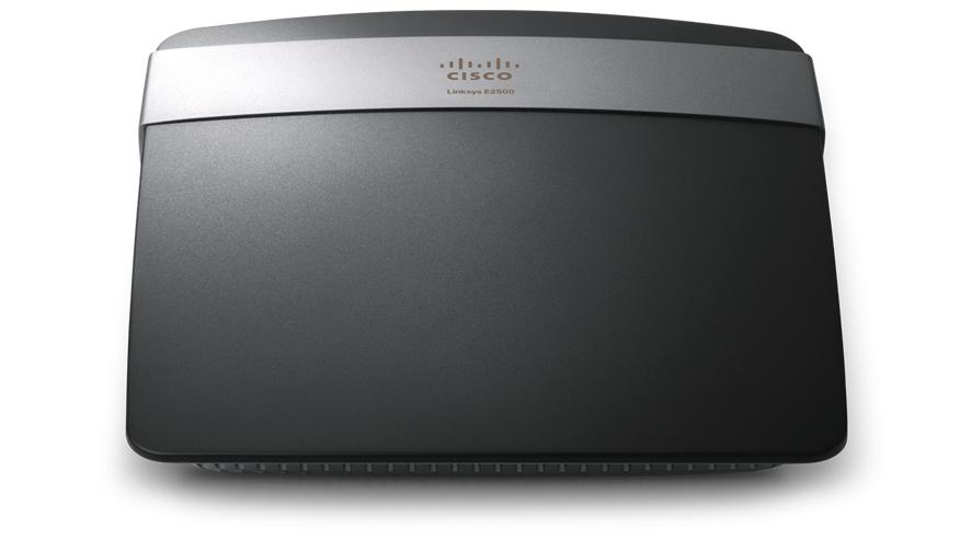 Router Linksys Fast Ethernet E2500 de Doble Banda N600, Inalámbrico, 300 Mbit/s, 4x RJ-45, 2.4/5GHz, 4 Antenas