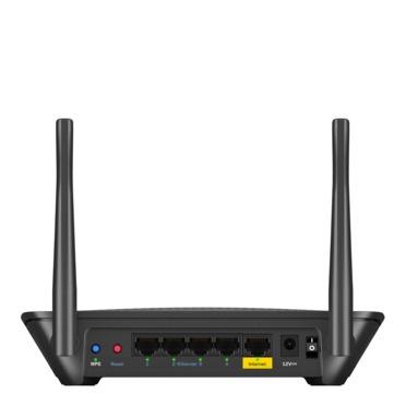 Router Linksys Ethernet Firewall EA6350-4B, Inalámbrico, 867 Mbit/s, 4x RJ-45, 2.4/5GHz, con 2 Antenas