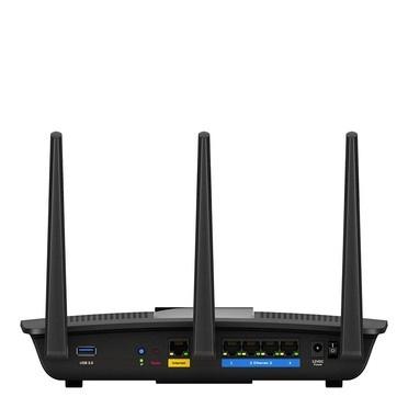 Router Linksys Gigabit Ethernet EA7450, Inalámbrico, 1600 Mbit/s, 4x RJ-45, 2.4/5GHz, con 3 Antenas