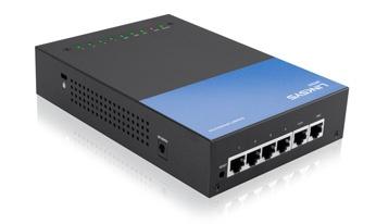 Router Linksys Gigabit Ethernet con Firewall LRT214, Alámbrico, 4x RJ-45