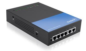 Router Linksys Gigabit Ethernet LRT224, Alámbrico, 5x RJ-45