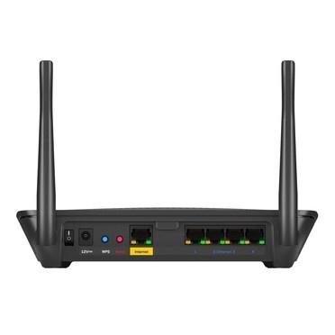 Router Linksys con Sistema de Red Wi-Fi en Malla MR6350, Inalámbrico, 1267 Mbit/s, 4x RJ-45, 2.4/5GHz, 2 Antenas Externas