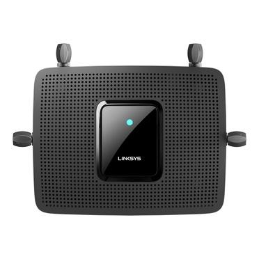 Router Linksys con Sistema de Red Wi-Fi en Malla Tri-Banda MR9000 Max-Stream AC3000, 3000 Mbit/s, 4x RJ-45, 2.4/5/5GHz, 4 Antenas