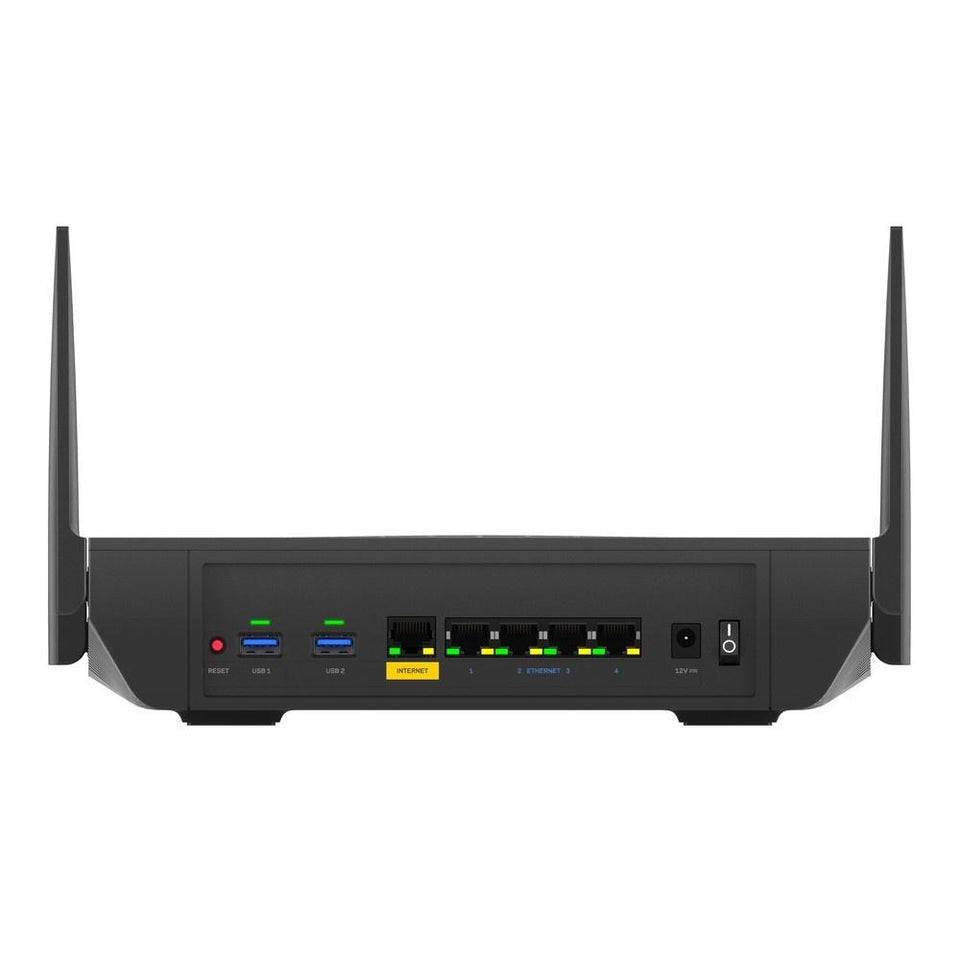 Router Linksys Ethernet MR9600, Inalámbrico, 5951 Mbit/s, 4x RJ-45, 2.4/5GHz, 4 Antenas Externas