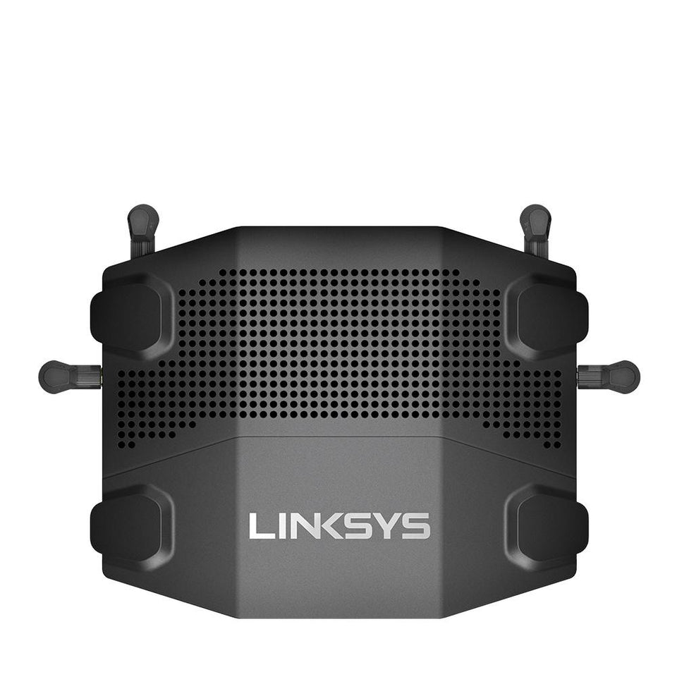 Router Linksys Ethernet WRT32XB, Inalámbrico, 3200Mbit/s, 5x RJ-45, 2.4/5GHz, 4 Antenas Externas