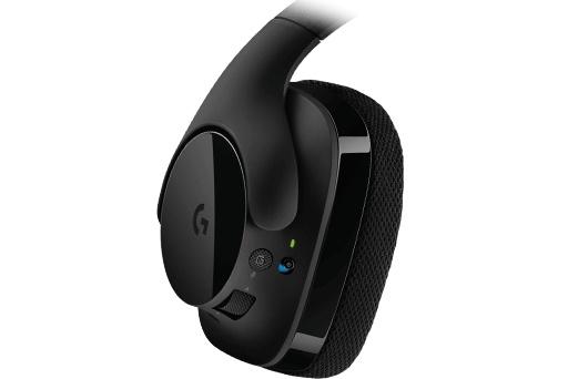 Logitech Audífonos Gamer G533 7.1, Inalámbrico, USB, Negro