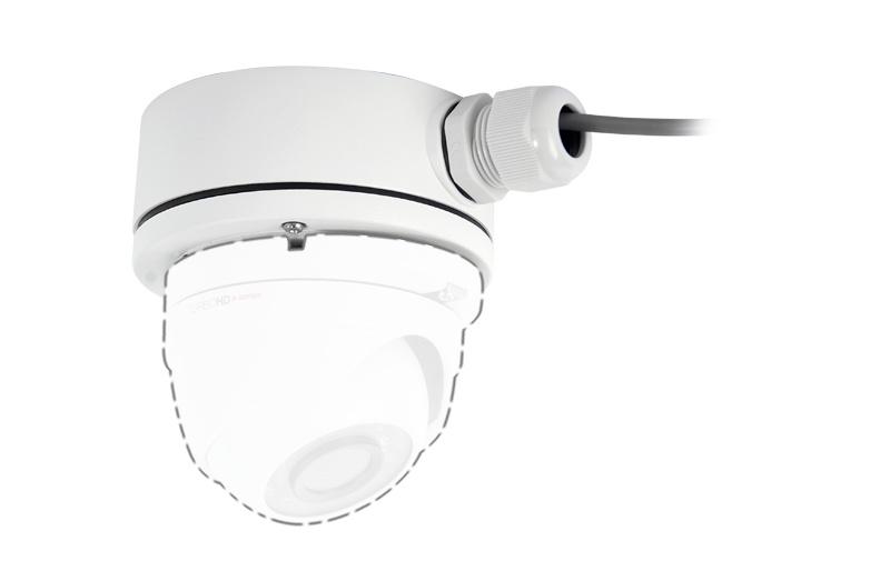 HikVision Caja de Conexiones para Cámara, hasta 4.5Kg, Blanco