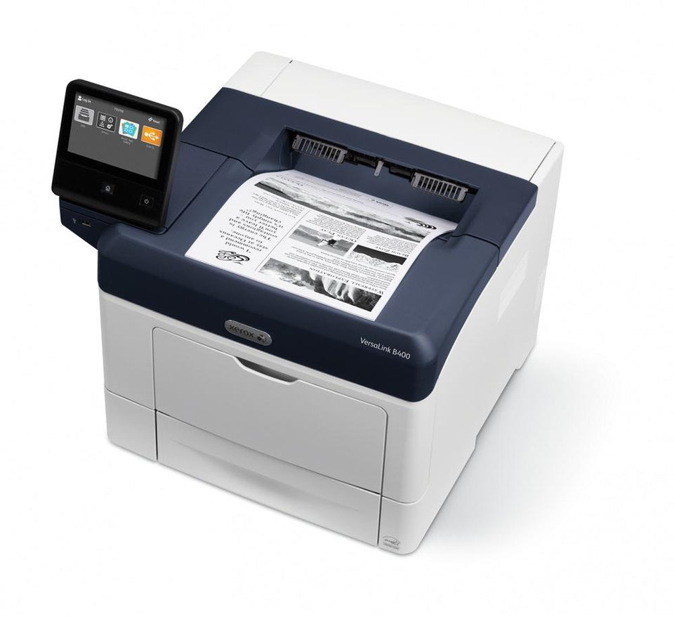 Xerox VersaLink B400/DN, Blanco y Negro, Láser, Print (incluye 1 Bandeja Estándar de 700 Hojas)