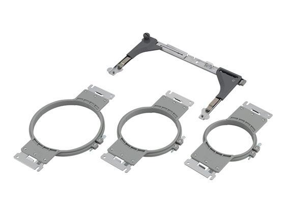 Bastidor redondo PRPRFK1 Brother, para máquina bordadora, incluye soporte para bastidor de bordado Arm C.
