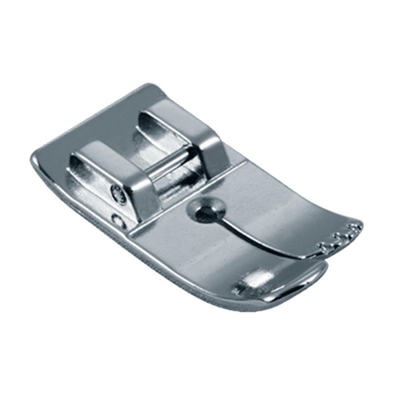 Prensatelas Brother de puntada recta en telas finas y ligeras, SA167, accesorio para máquina de coser