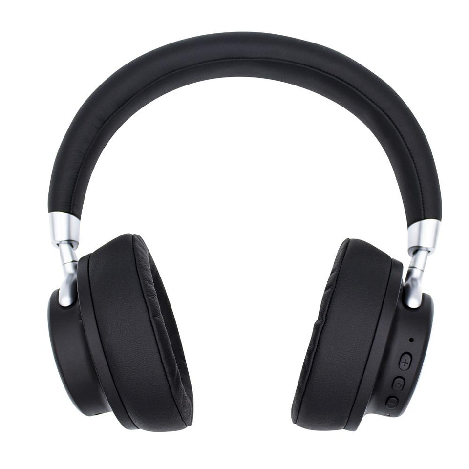 Audífonos de diadema HIGH FIDELITY (HiFi) con Bluetooth y micrófono SWM-20BK Swissmobility