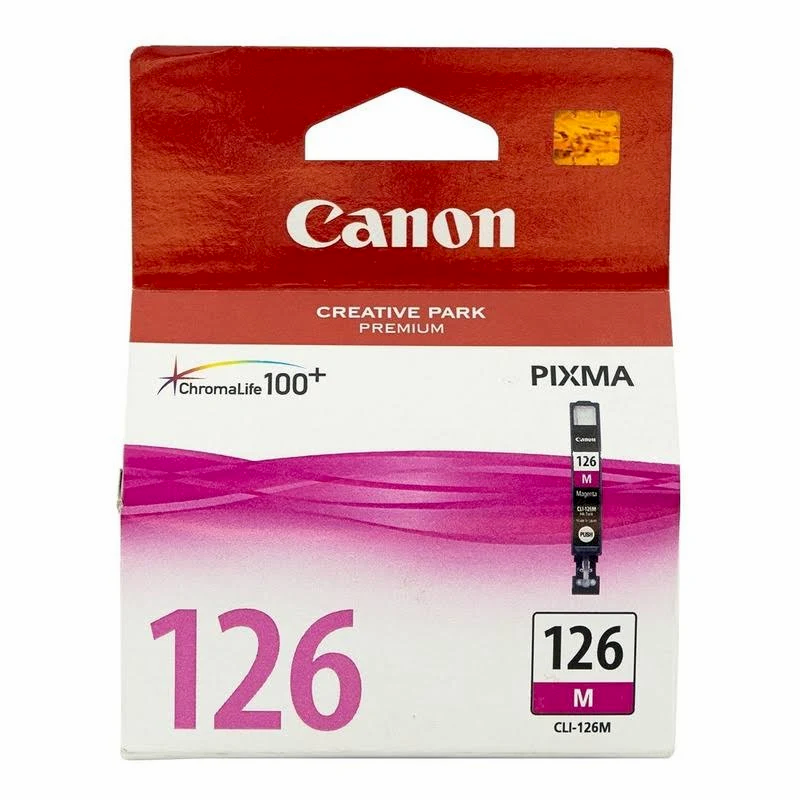 CARTUCHO CANON CLI126M,MAGENTA INYECCIÓN DE TINTA/4563B001AB