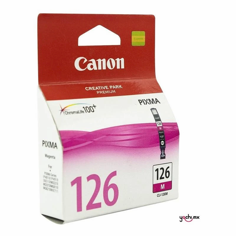 CARTUCHO CANON CLI126M,MAGENTA INYECCIÓN DE TINTA/4563B001AB