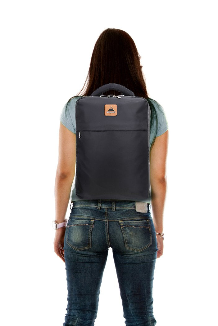 Mochila backpack Skypeak roja para mujer,dama, de 15,6" tamaño Grande. CTA-115BK