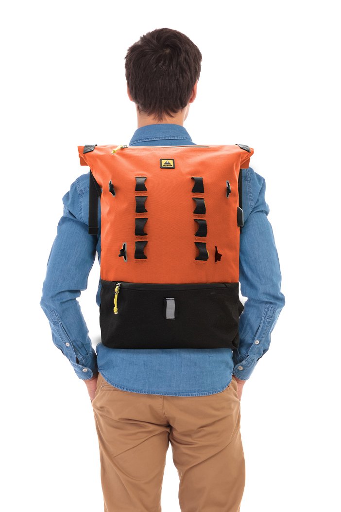 Mochila Backpack Skypeak para Ciclista Urbano de 15,6",tamaño Grande URB-115ORG