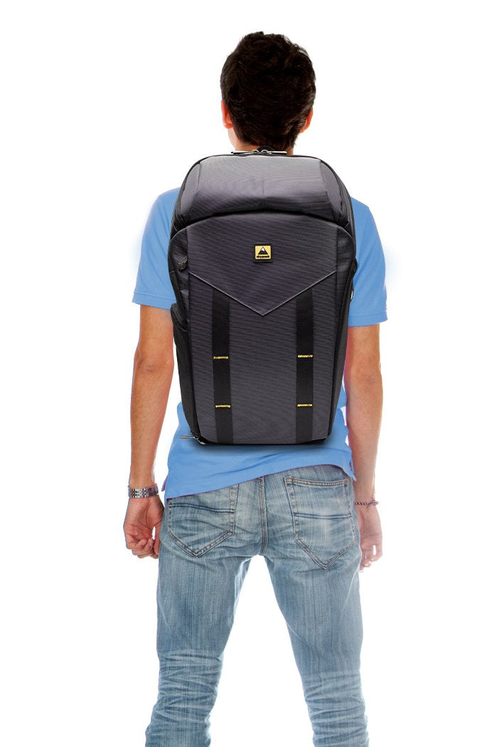 Mochila para fotografía con estuche para cámara RÉFLEX OX-103BK