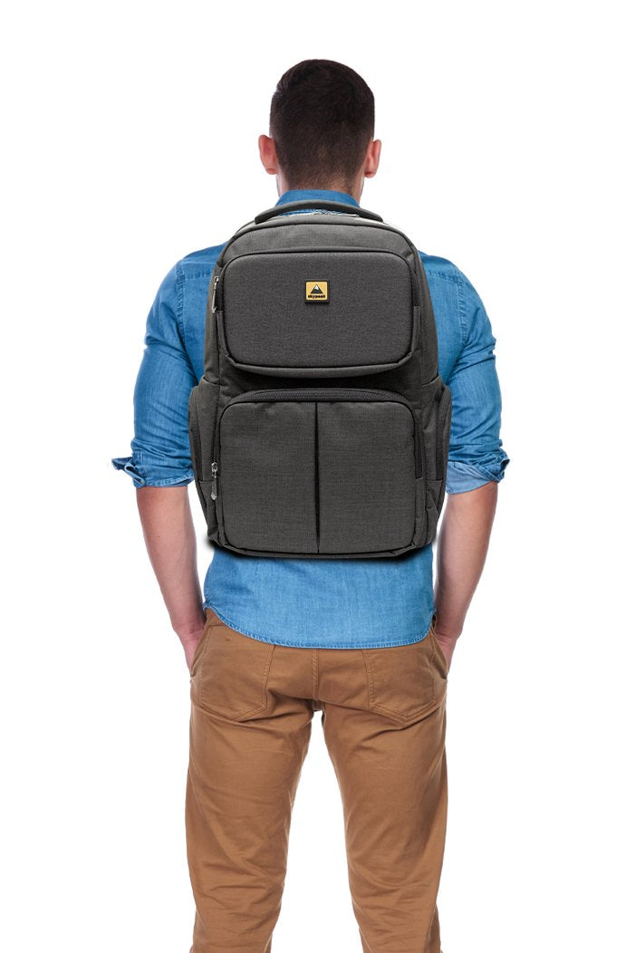 Mochila backpack Skypeak de viaje para ordenadores de 15,6" hasta 17” tamaño Grande. ESPB-115BK