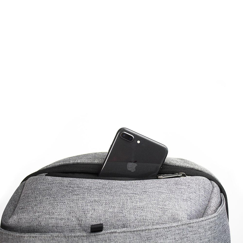 Mochila backpack Skypeak Extra grande antirrobo de viaje para ordenadores de 15,6” hasta 17" NET-117GR