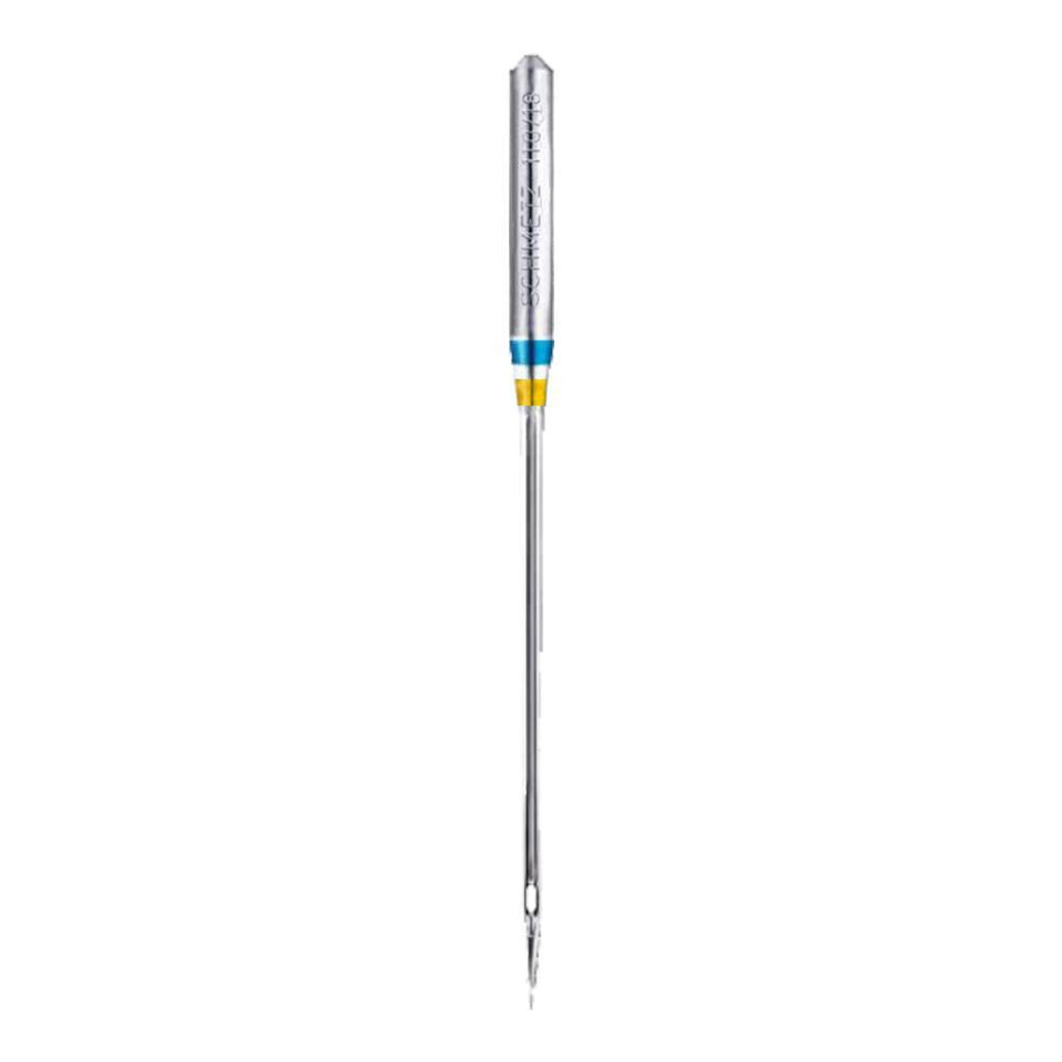 Aguja Schmetz Jeans para máquina de coser, 130-705 H-J 110, paquete con 5 pzas