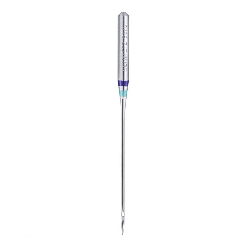Aguja Schmetz Microtex para máquina de coser, 130-705 H-M 60, paquete con 5 pzas