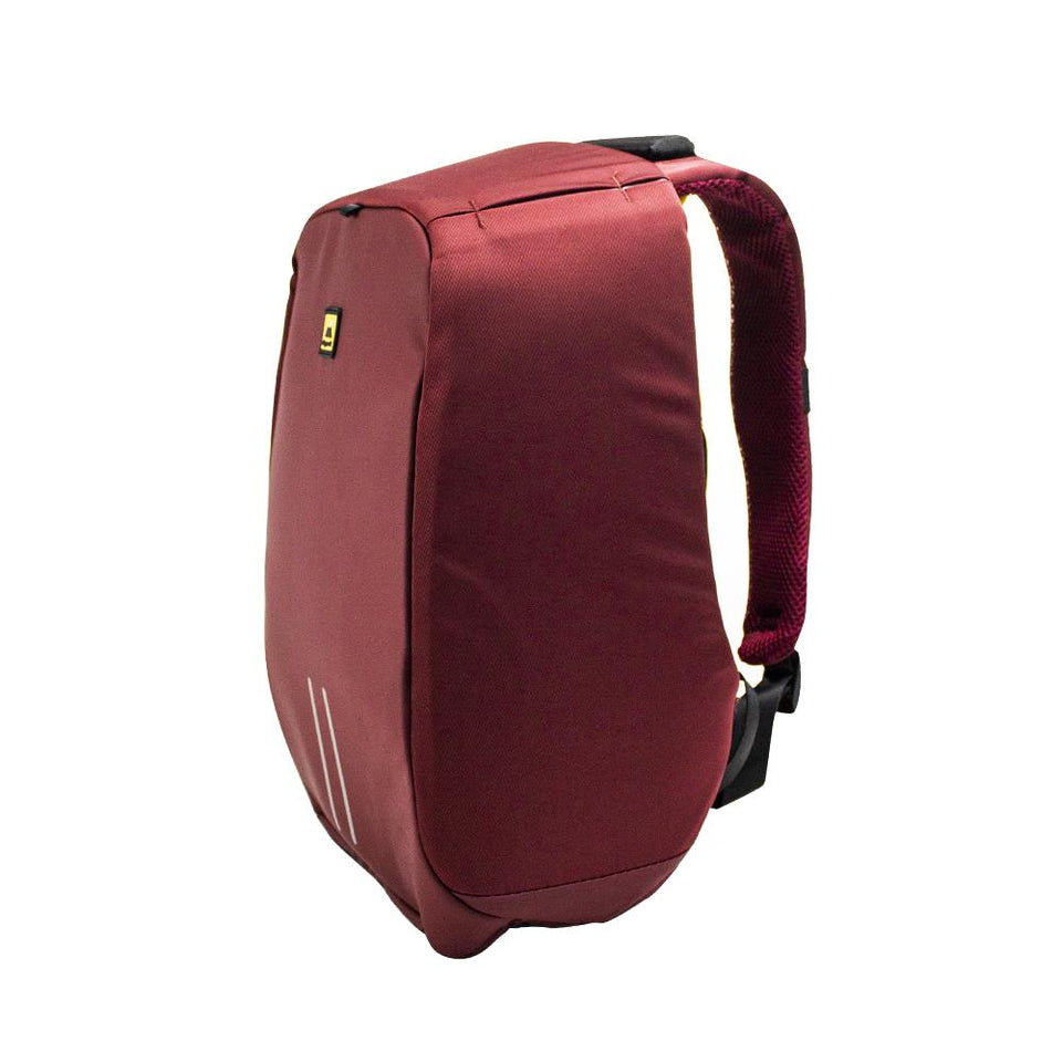 Mochila Backpack Skypeak Antirrobo Roja de 15,6" con funda repelente al agua y puerto USB de carga. SHIELD-115PO