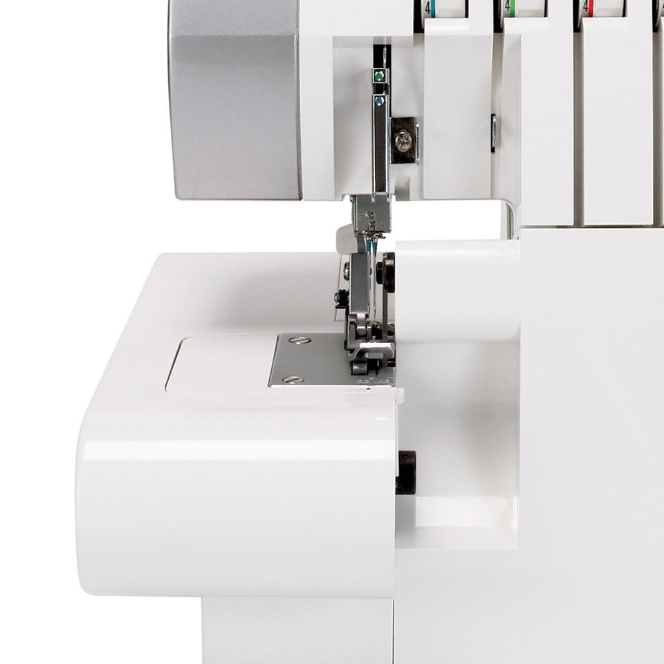Máquina de coser Singer 14SH754 Ultralock Sobrehilado, 2,3,4 Hilos Overlock, Color Blanco