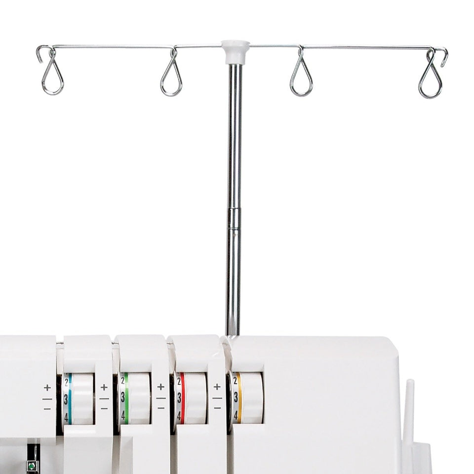 Máquina de coser Singer 14SH754 Ultralock Sobrehilado, 2,3,4 Hilos Overlock, Color Blanco