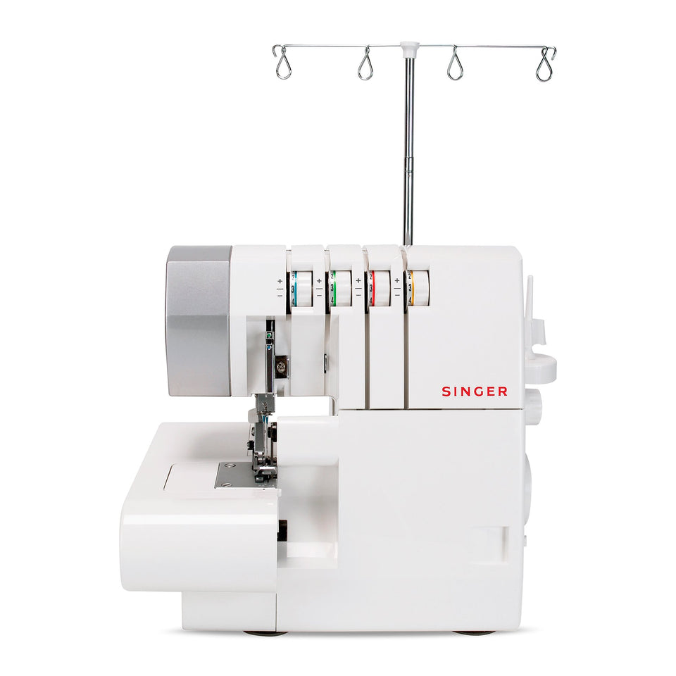 Máquina de coser Singer 14SH754 Ultralock Sobrehilado, 2,3,4 Hilos Overlock, Color Blanco