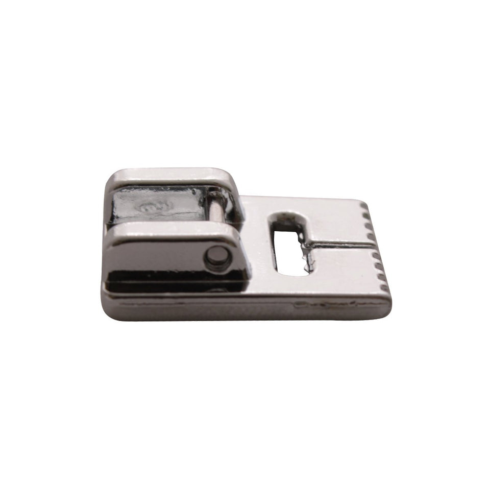 Prensatelas Singer para alforzas de fijación para pliegues uniformes y espaciados para máquinas de coser de caña baja, 2500264.06