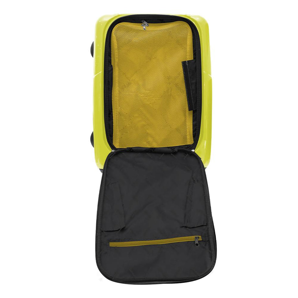 Maleta Skypeak Pearl Yellow con TSA 28 pulgadas
