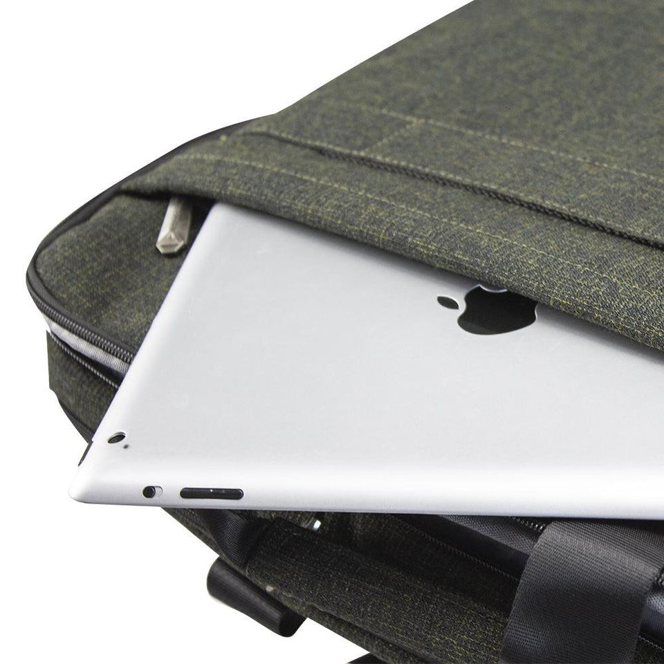 Maletín Skypeak para hombre o mujer para laptop u ordenador de 15,6” hasta 17” de uso diario y de oficina TEXM-117GR.