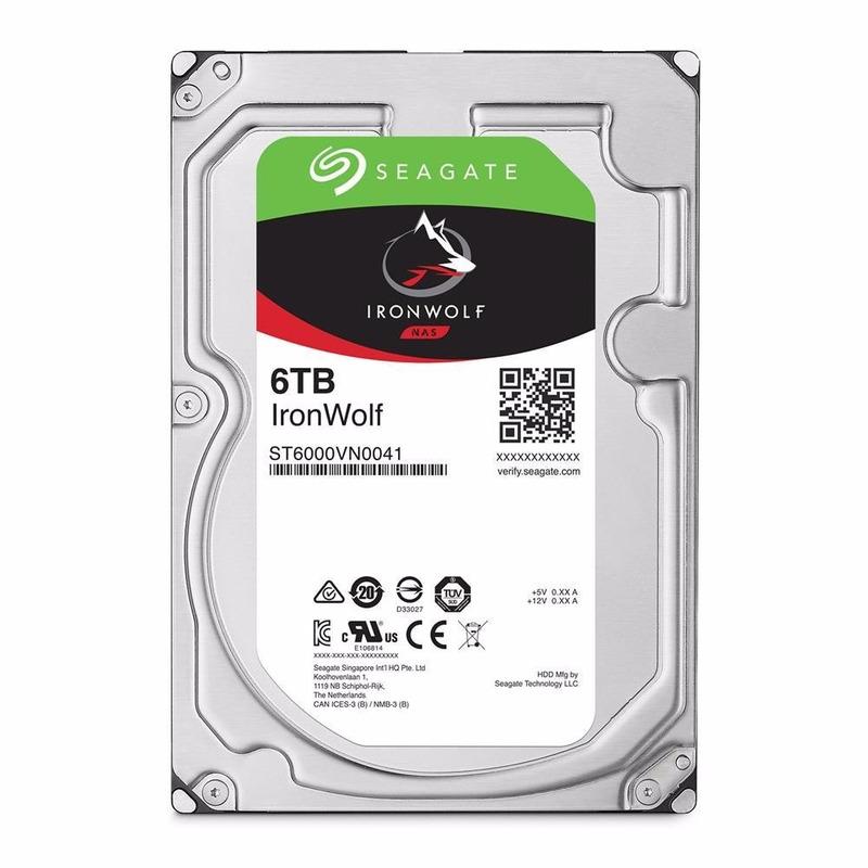 Disco Duro Interno Seagate  Ironwolf 6tb St6000vn0041