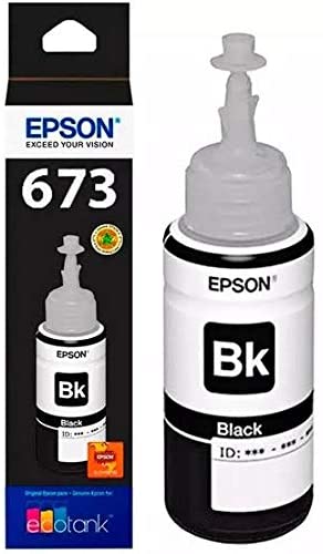 TINTA NEGRA P/MULTIFUNCIONAL L800-70ML /T673120-AL